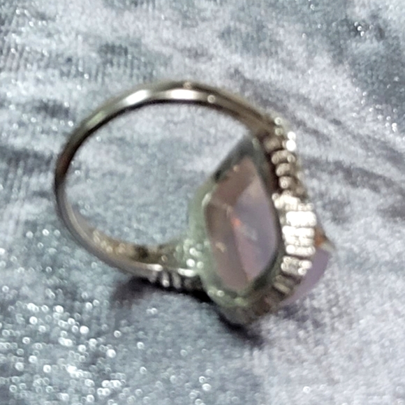 Luxury Taro Crystal Rose Ring - Picture 9 of 9